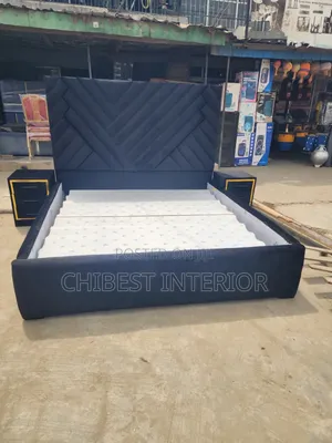 Brand New Padded 6by6 Bed Frame