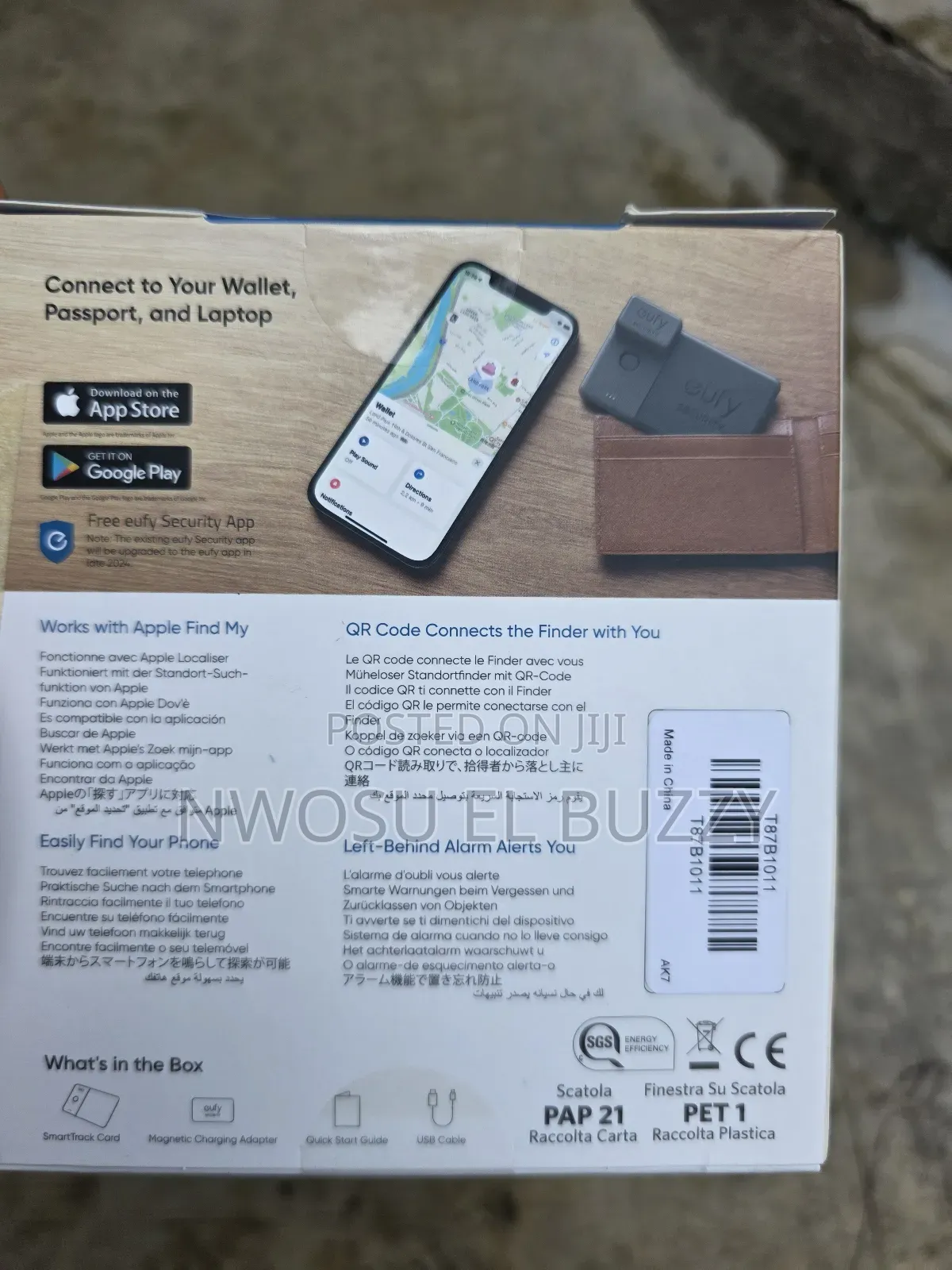 Eufy Security Smarttrack Card E30 Reachable
