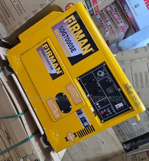 {Here We Have Firman Diesel Soundproof Gen 6.5kva 100%Copper Coil