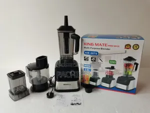 3 in 1 King Mate 5070 Copper Coil 9500 Watts Blender