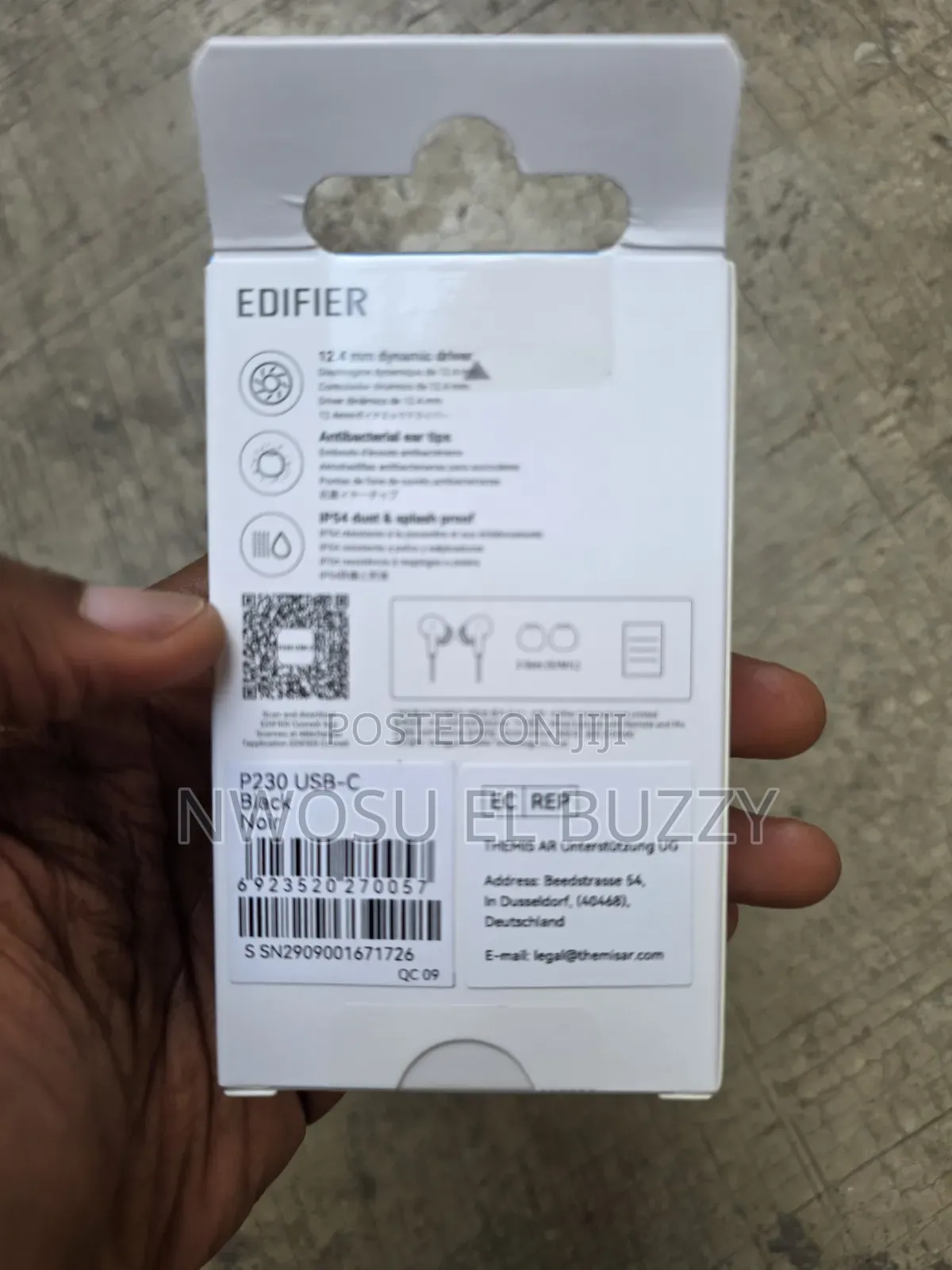 Edifier P230 Usb C Wired Buds