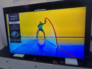 65" Qled Samsung Smart Q77t Smart Tv With Direct Full Array 8x