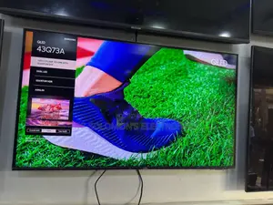 43" Qled Samsung Airslim Smart Q73a Smart Tv With Direct Full Array 8x