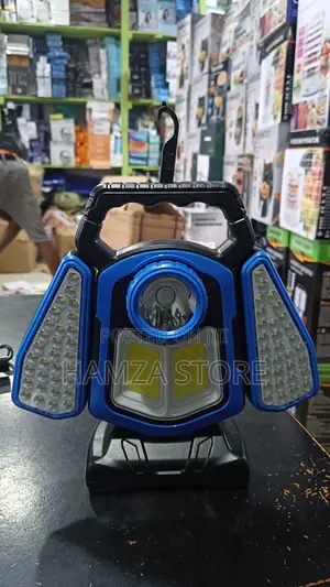 Double Reflection Solar With Electric Rechargeable Lamp