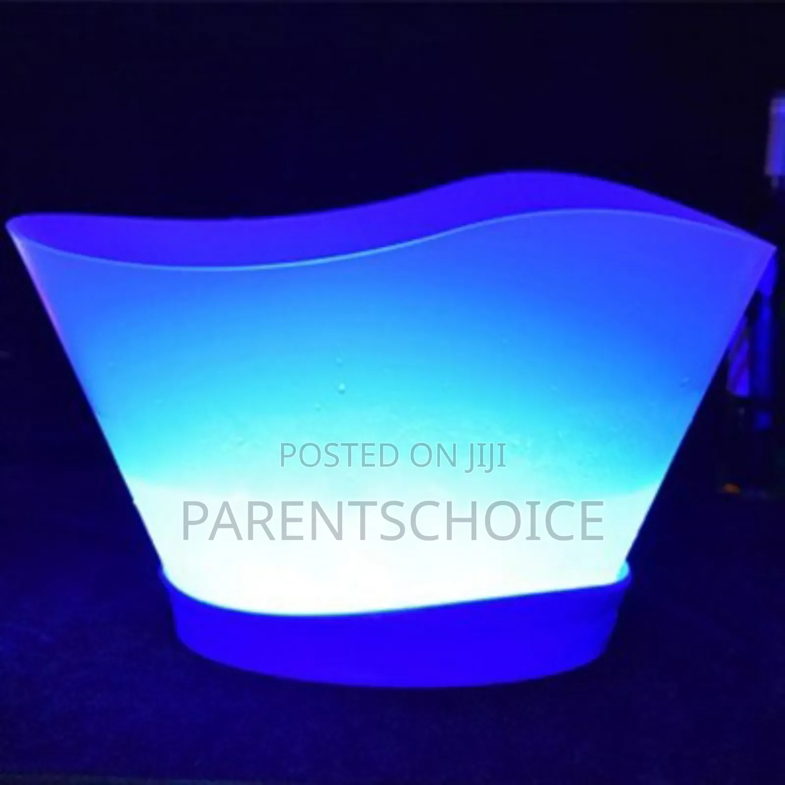 Rechargeable Led Light Up Plastic Ice Bucket 12l