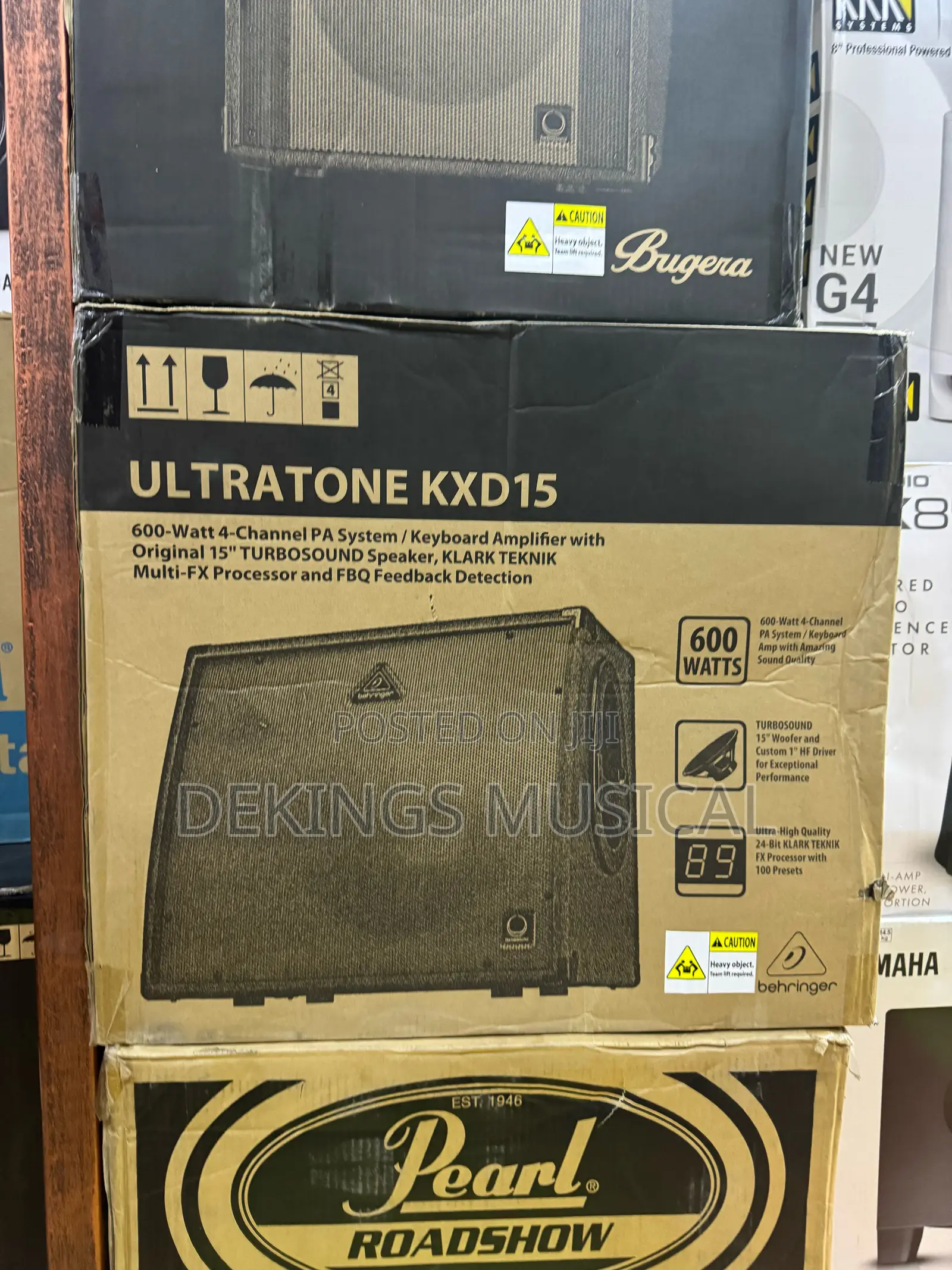 Ultratone Kxd15 4-Channel Guitar/Keyboard Amplifier Combo