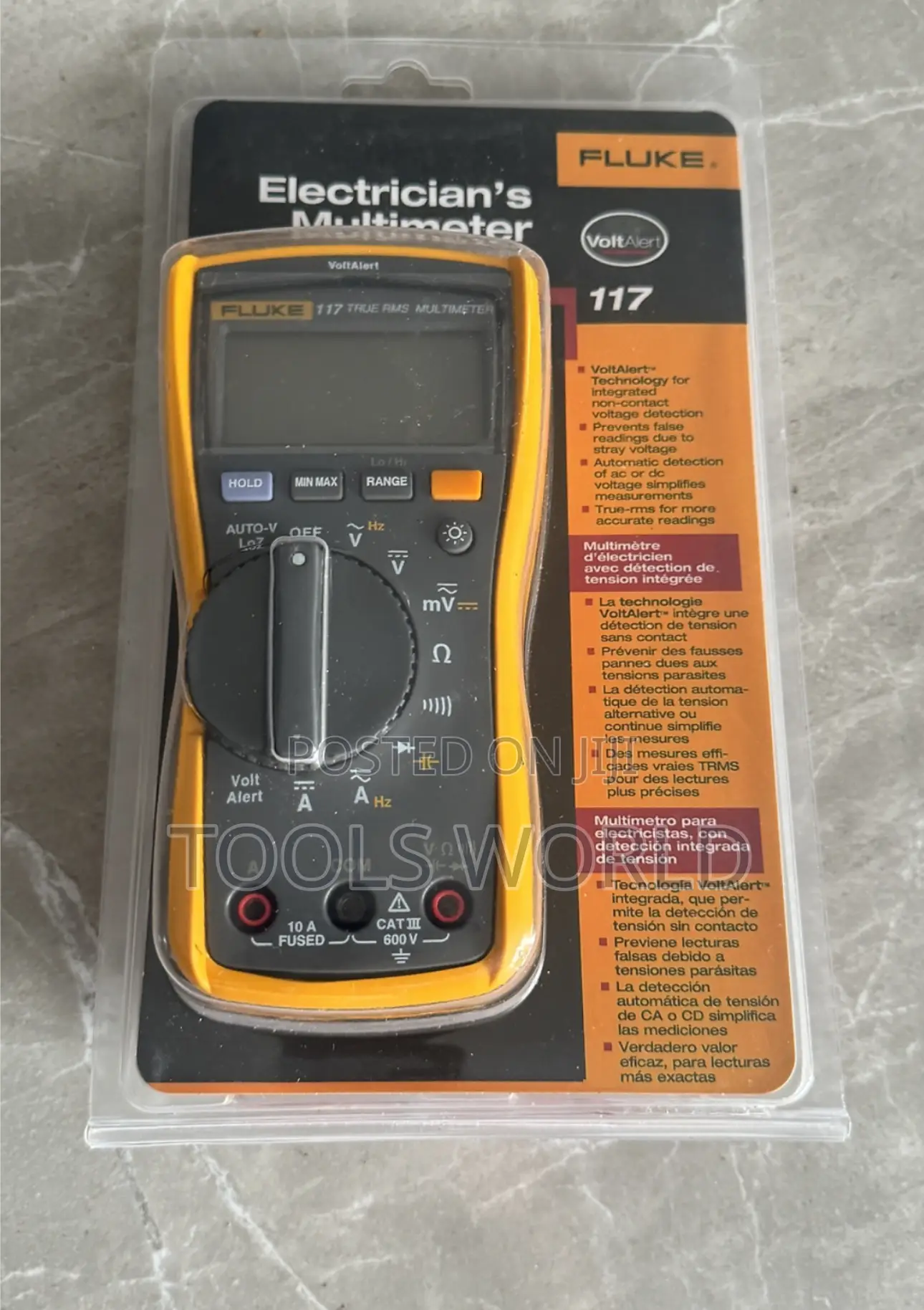 Fluke 117 Digital Multimeter With Integrated Voltage Detection Pro+ X