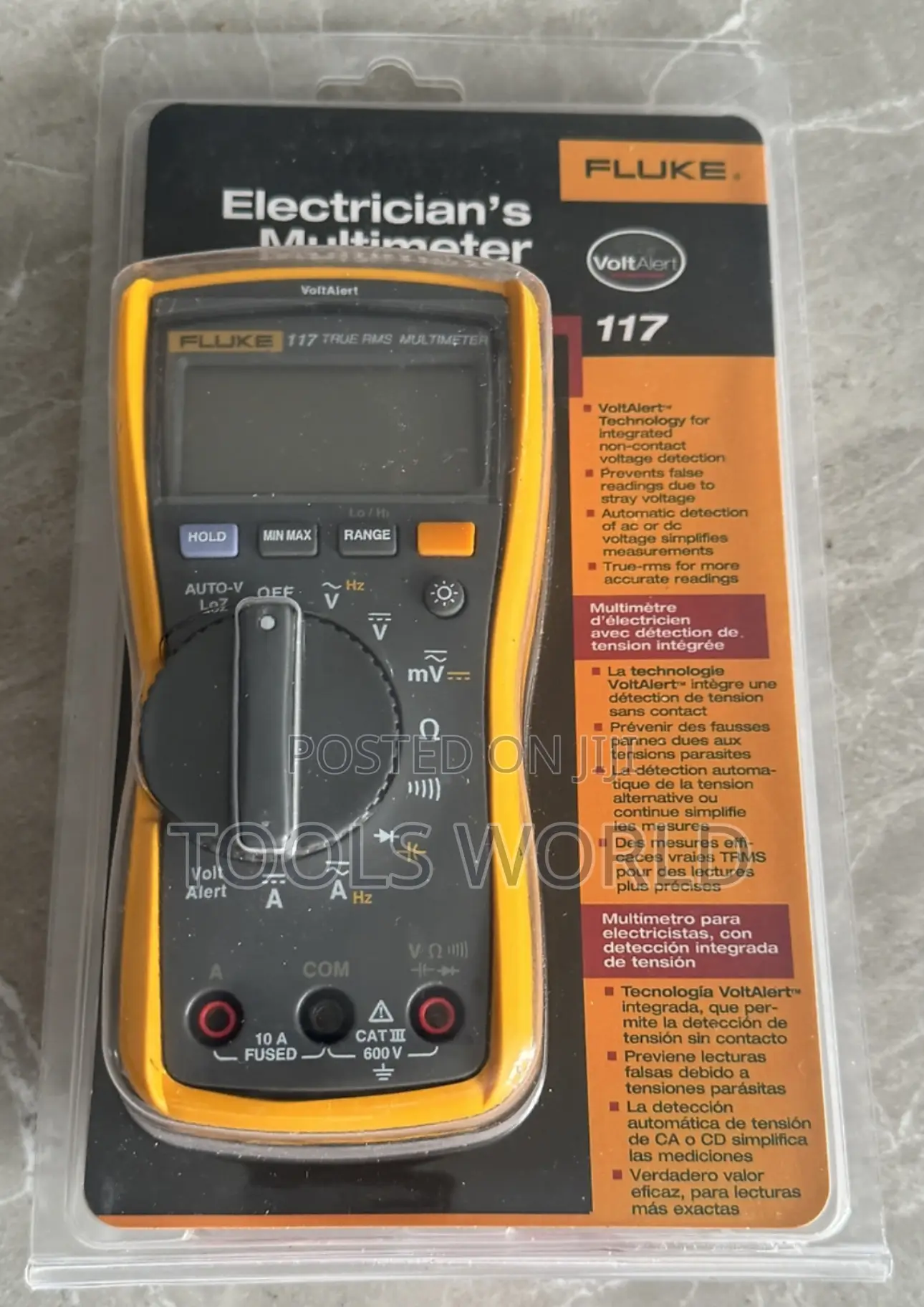 Fluke 117 Digital Multimeter With Integrated Voltage Detection Pro+ X
