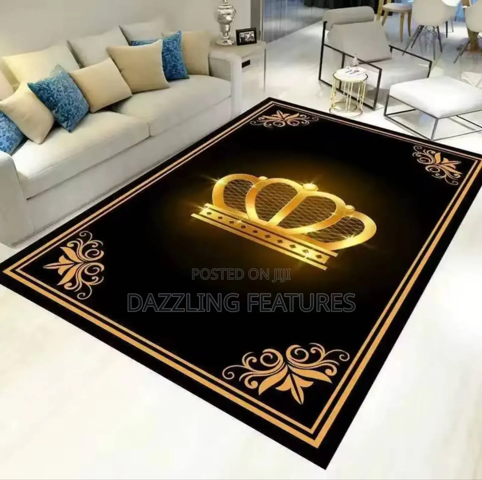 3d Modern Centre Rug