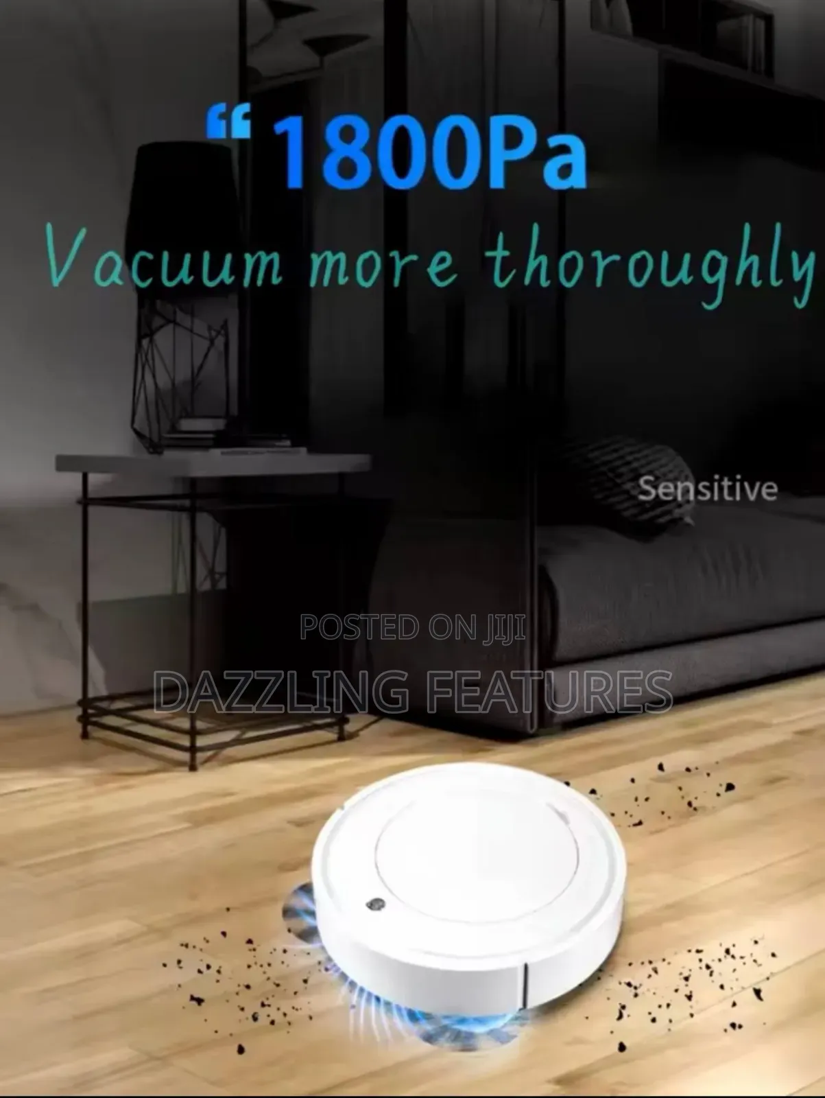 Smart Robot Vacuum Cleaner 3-in-1 Automatic Sweeping Mopping
