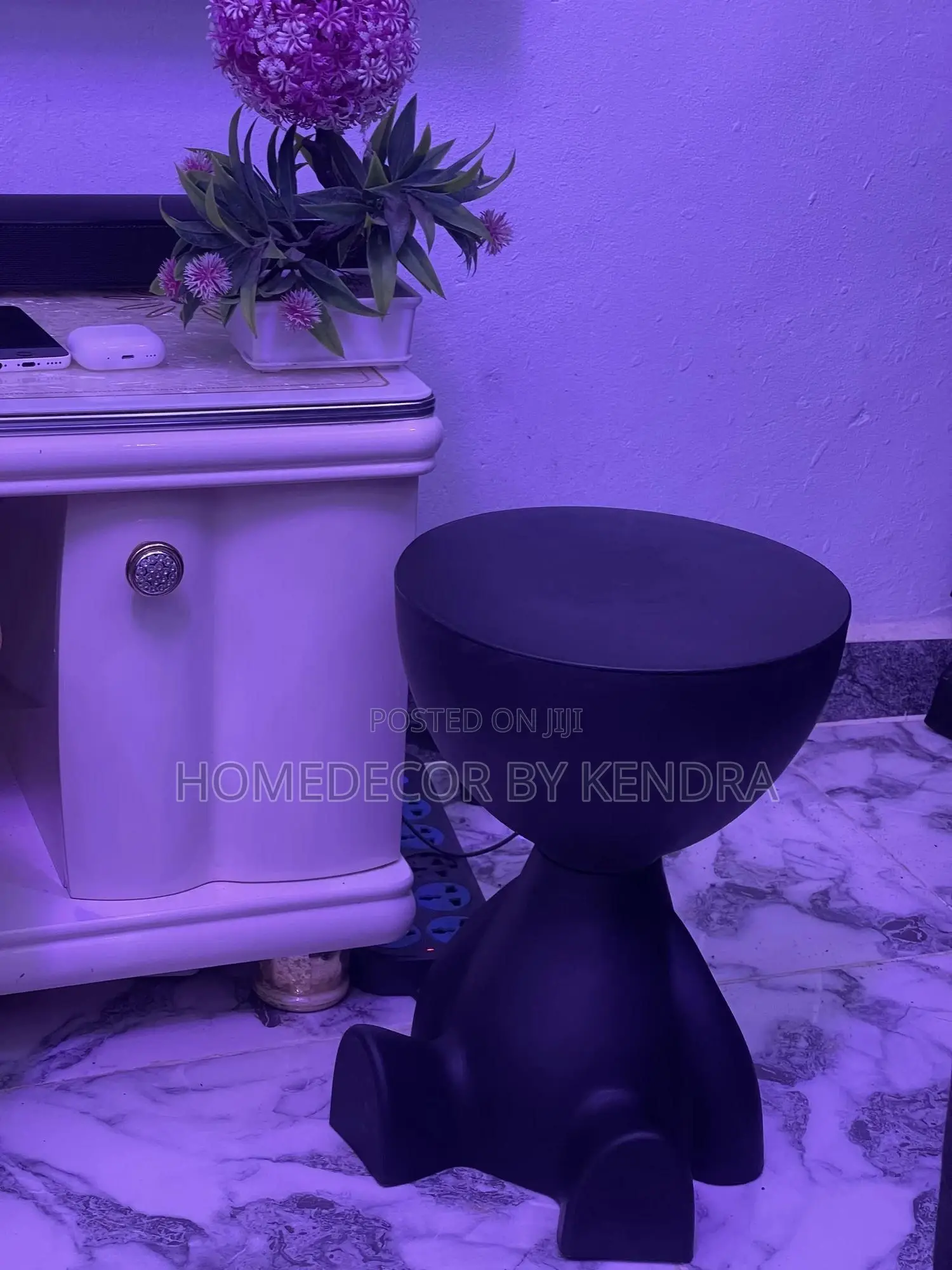 Unique Fancy Baby Side Stool Table