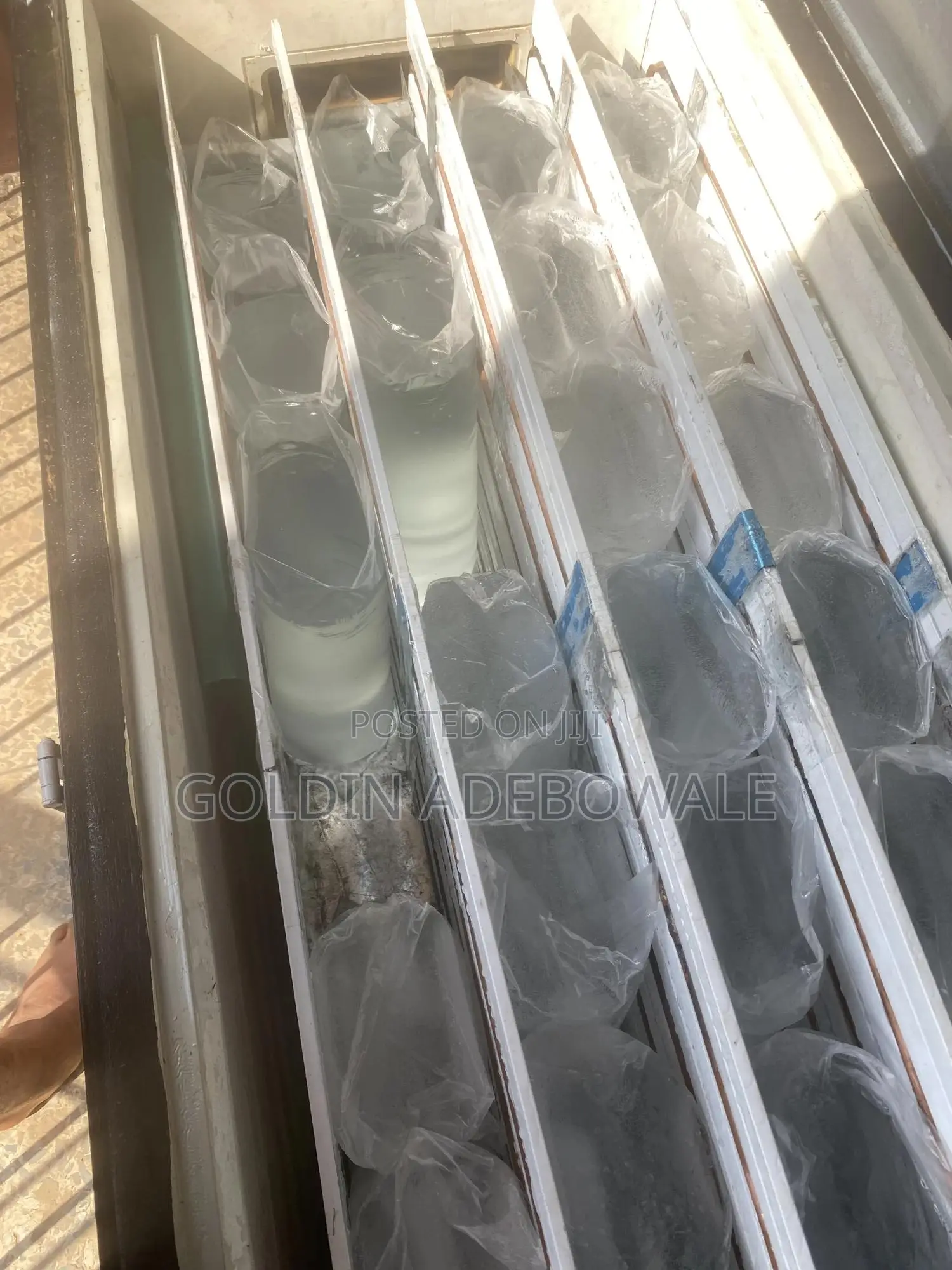 Ice Block Available