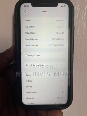 Apple iPhone 11 128 GB Black