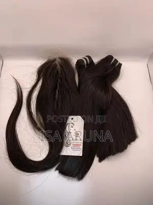 Super Double Drawn Bone Straight Bundles and Closure