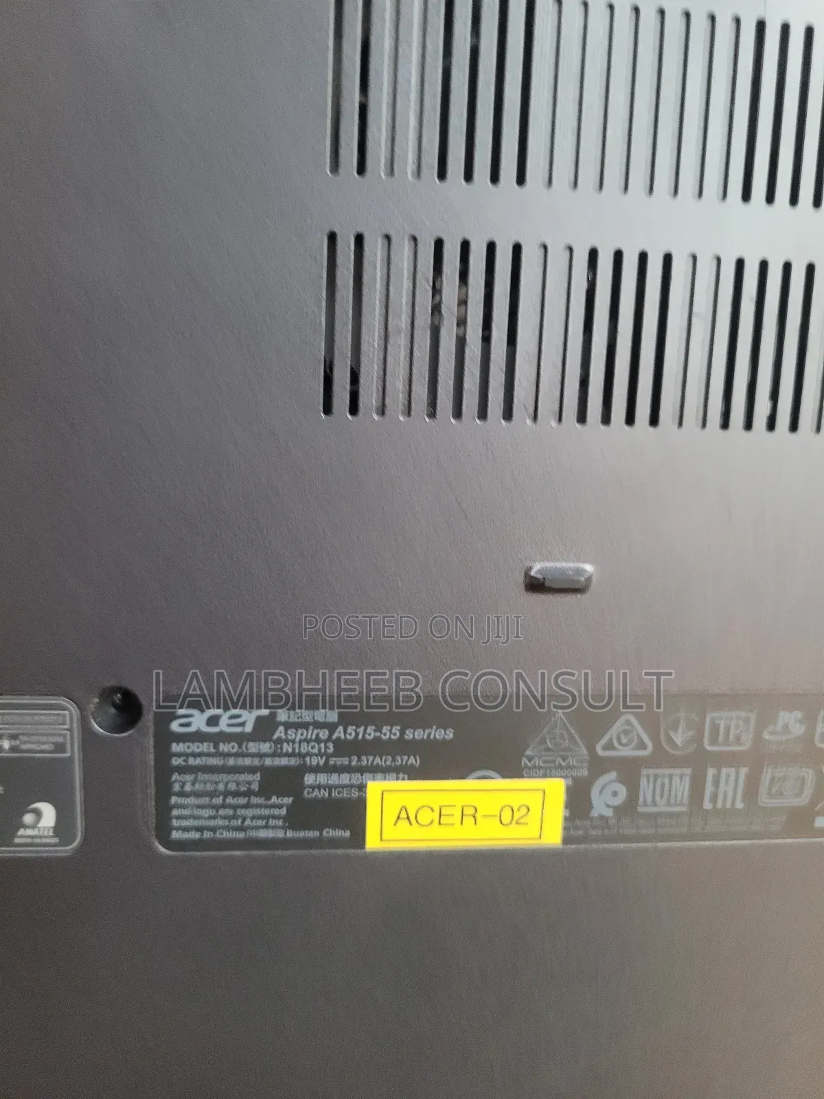 Laptop Acer Aspire 5515 8GB Intel Core i5 SSD 256GB