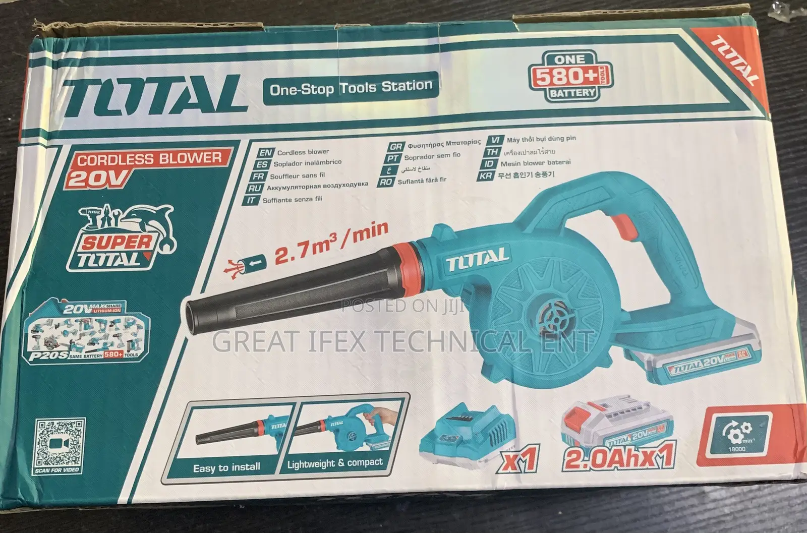 20v Cordless Blower