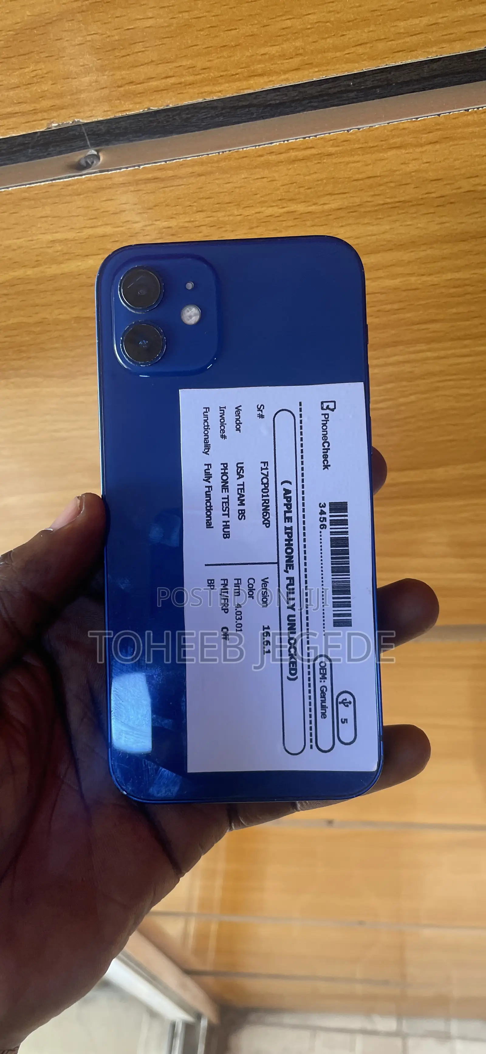 Apple iPhone 12 64 GB Blue