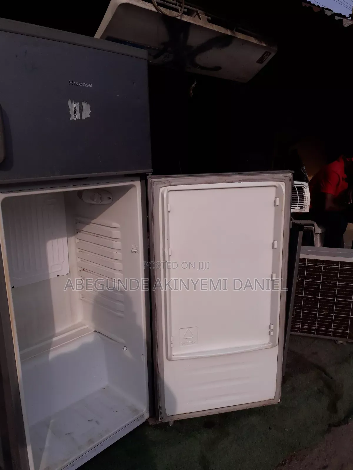 Hisense Double Door Fridge
