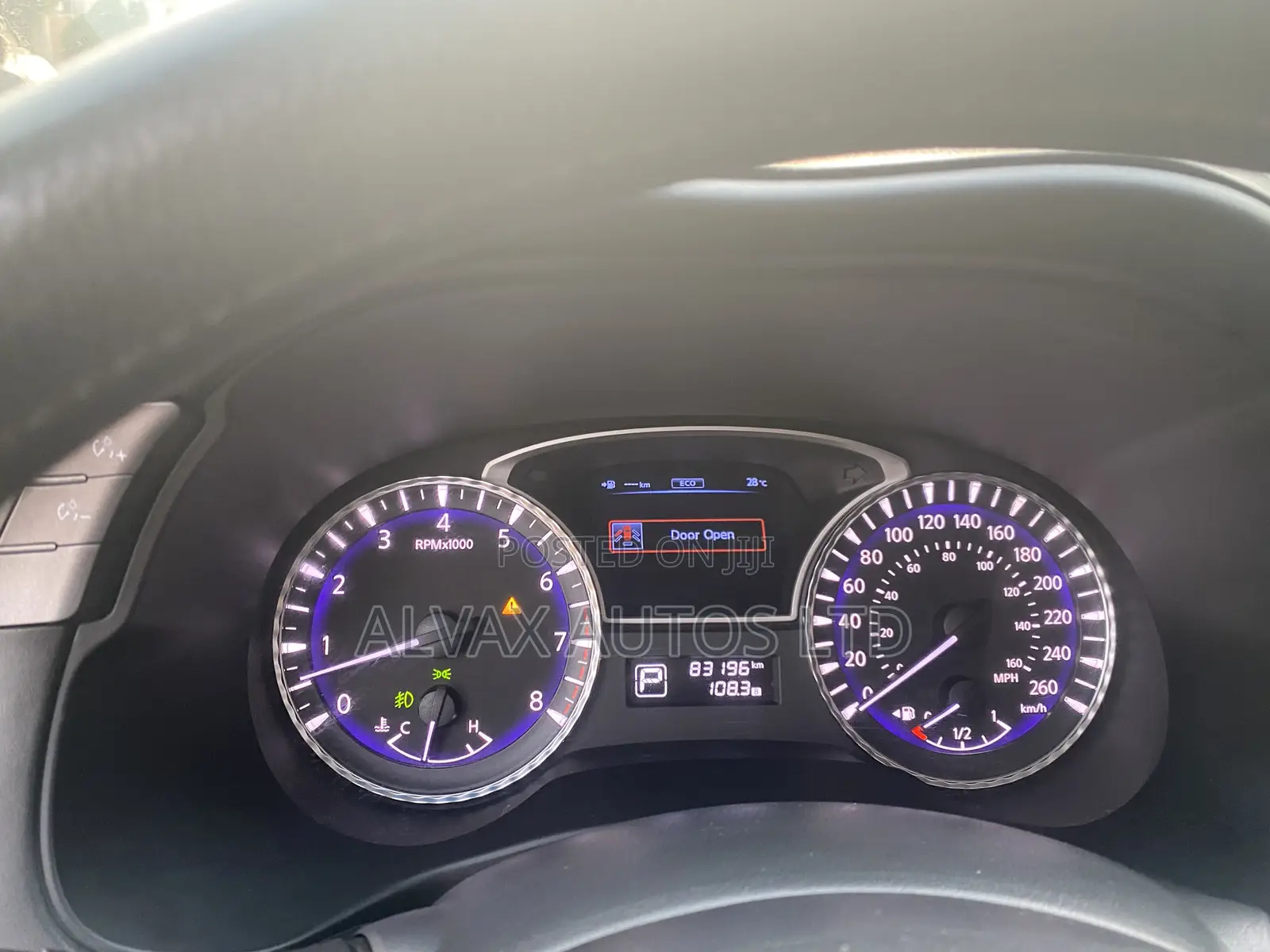 Infiniti JX 2012 Black