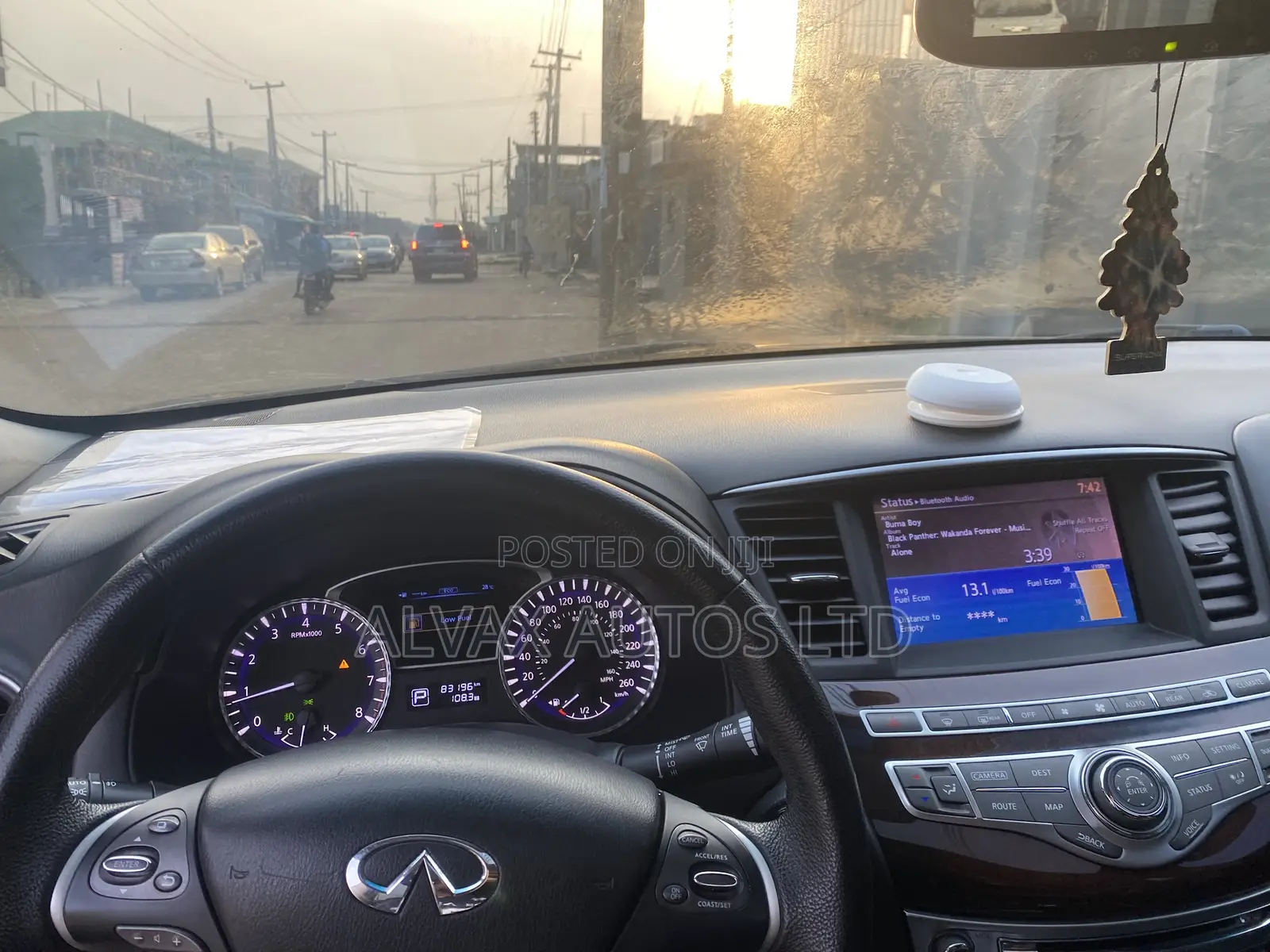 Infiniti JX 2012 Black