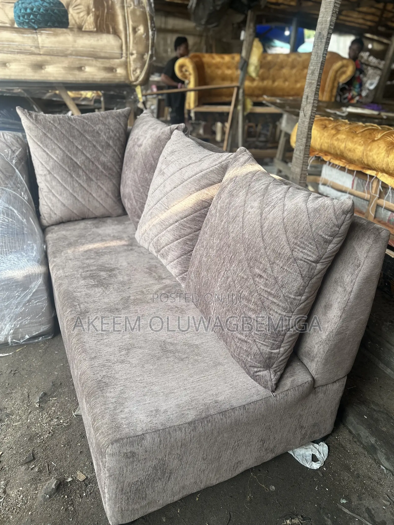 Quality 7 Seaters L Shaped Sofa Chairs