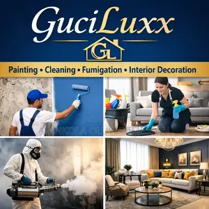 Guciluxx Home Services Painting Interior Decoration in Sangotedo Lagos