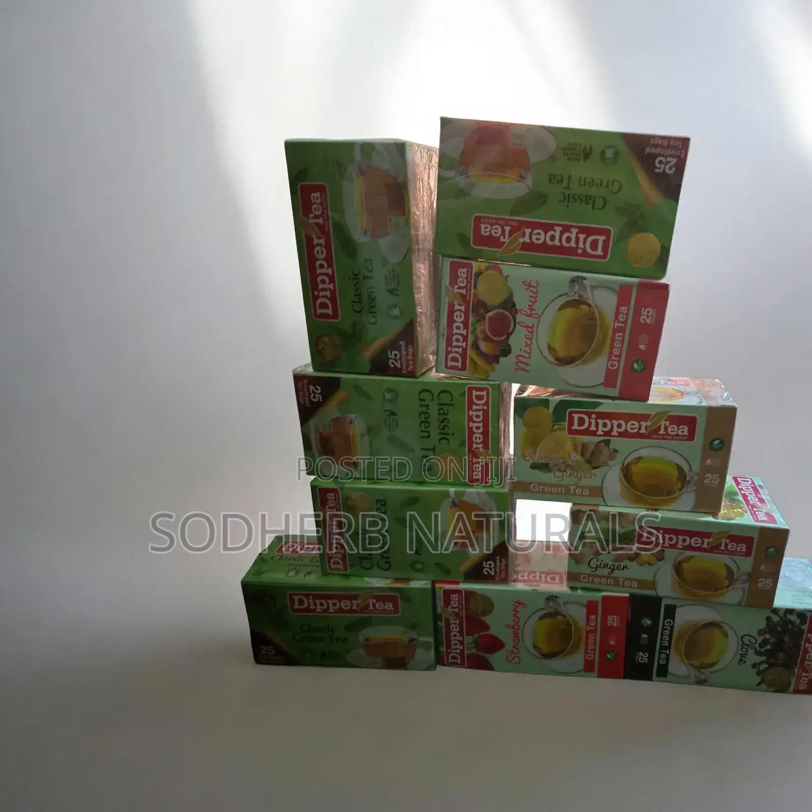 Dipper Tea (Green Tea Strawberry )