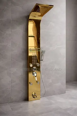 Luxury Power Shower Gold