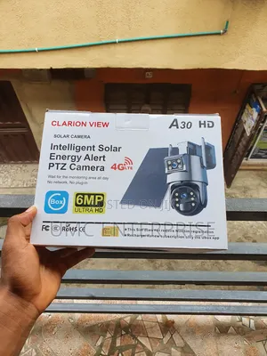 Intelligent Solar Energy Alert CCTV Camera - A30