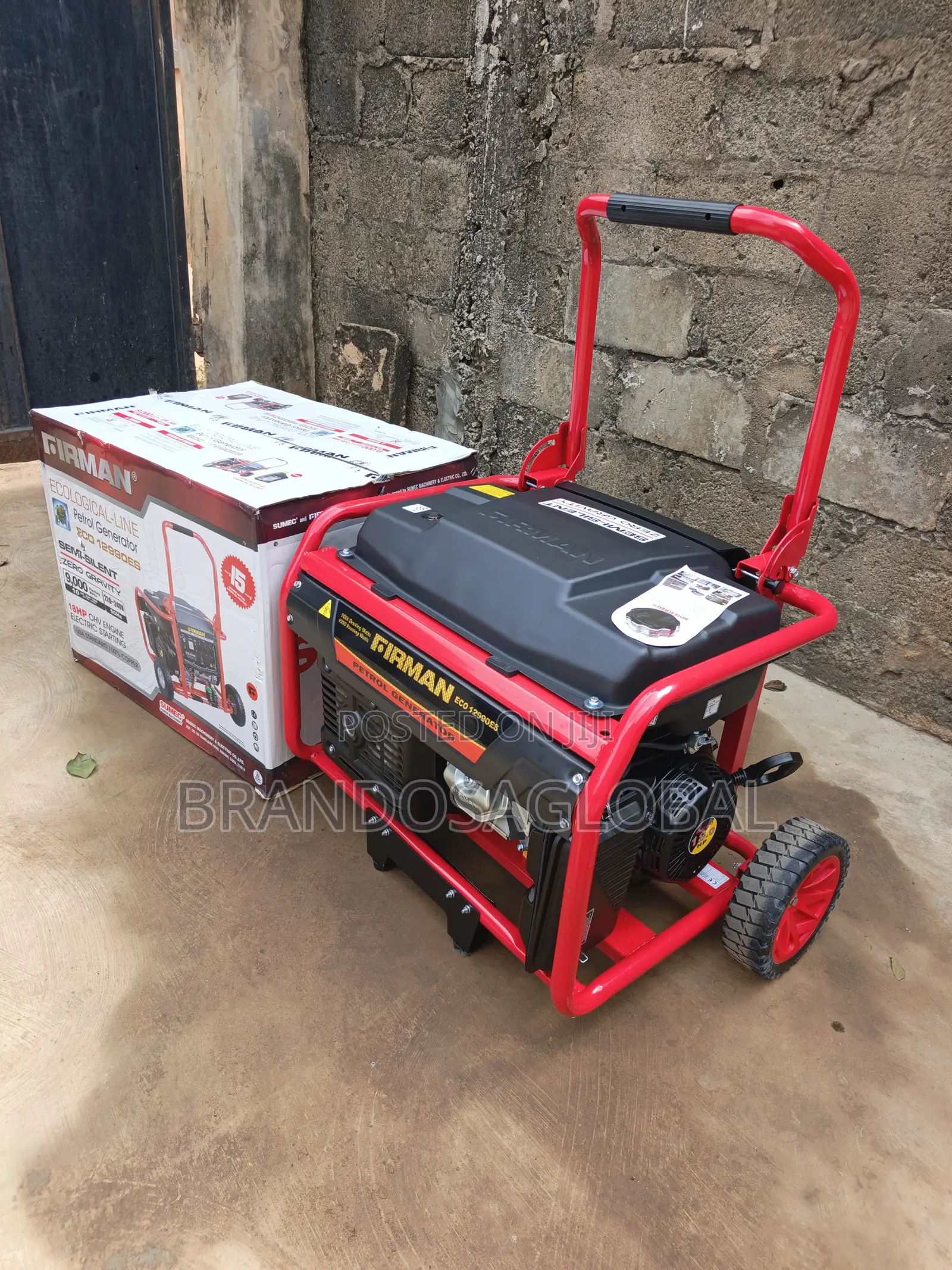 Fuel-Efficient Fireman 9kva Eco 12990es Generator