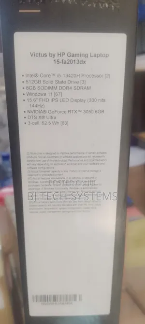 New Laptop HP 15 8GB Intel Core I5 SSD 512GB