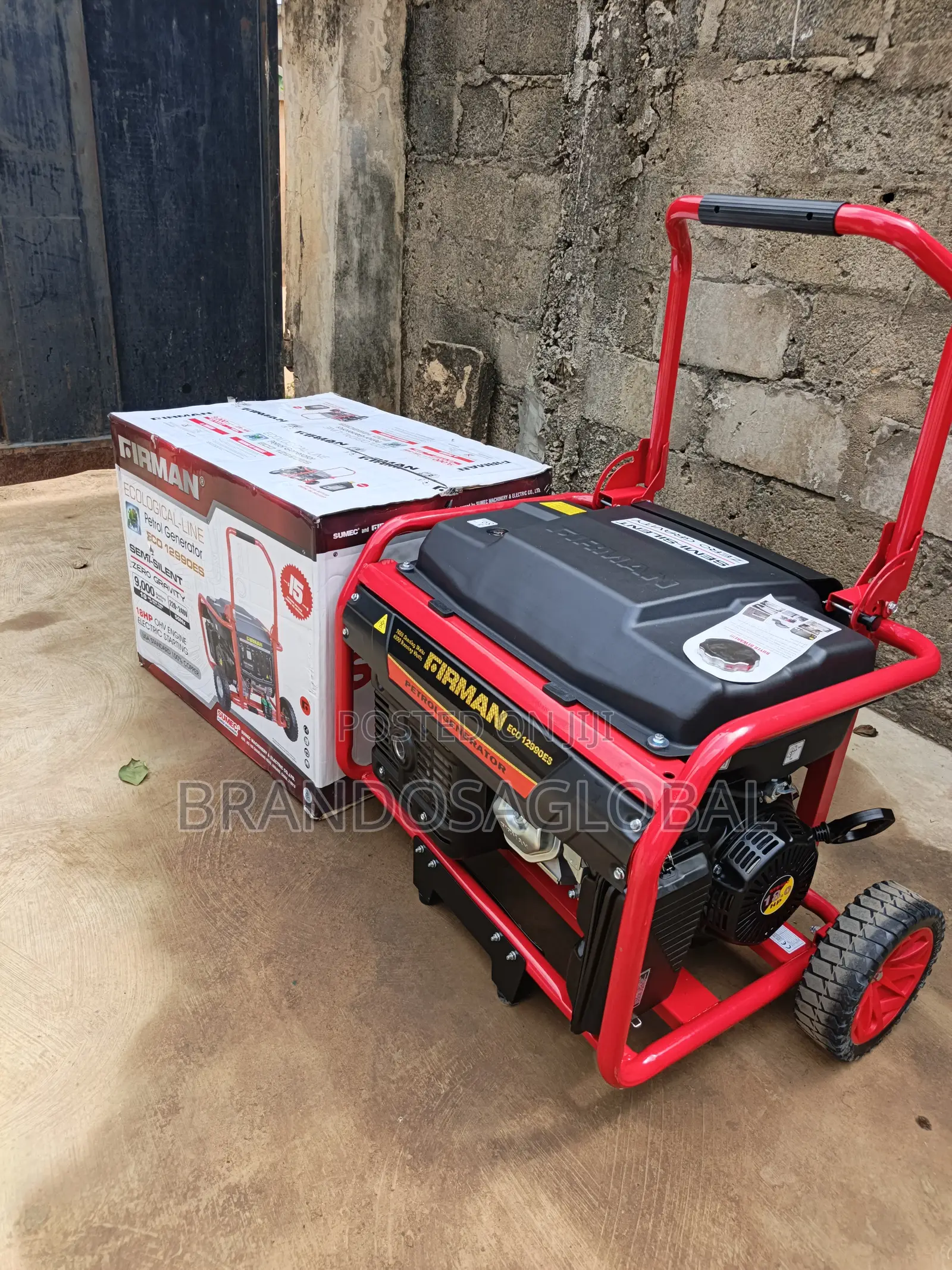 Industrial-Strength Fireman 9kva Eco 12990es Generator