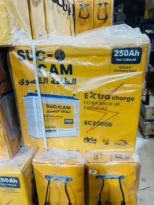 250ah 12v Succam Tubular Battery Available
