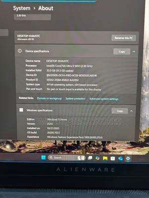 Laptop Dell Alienware X16 R2 32GB Intel Core Ultra 9 SSD 1T
