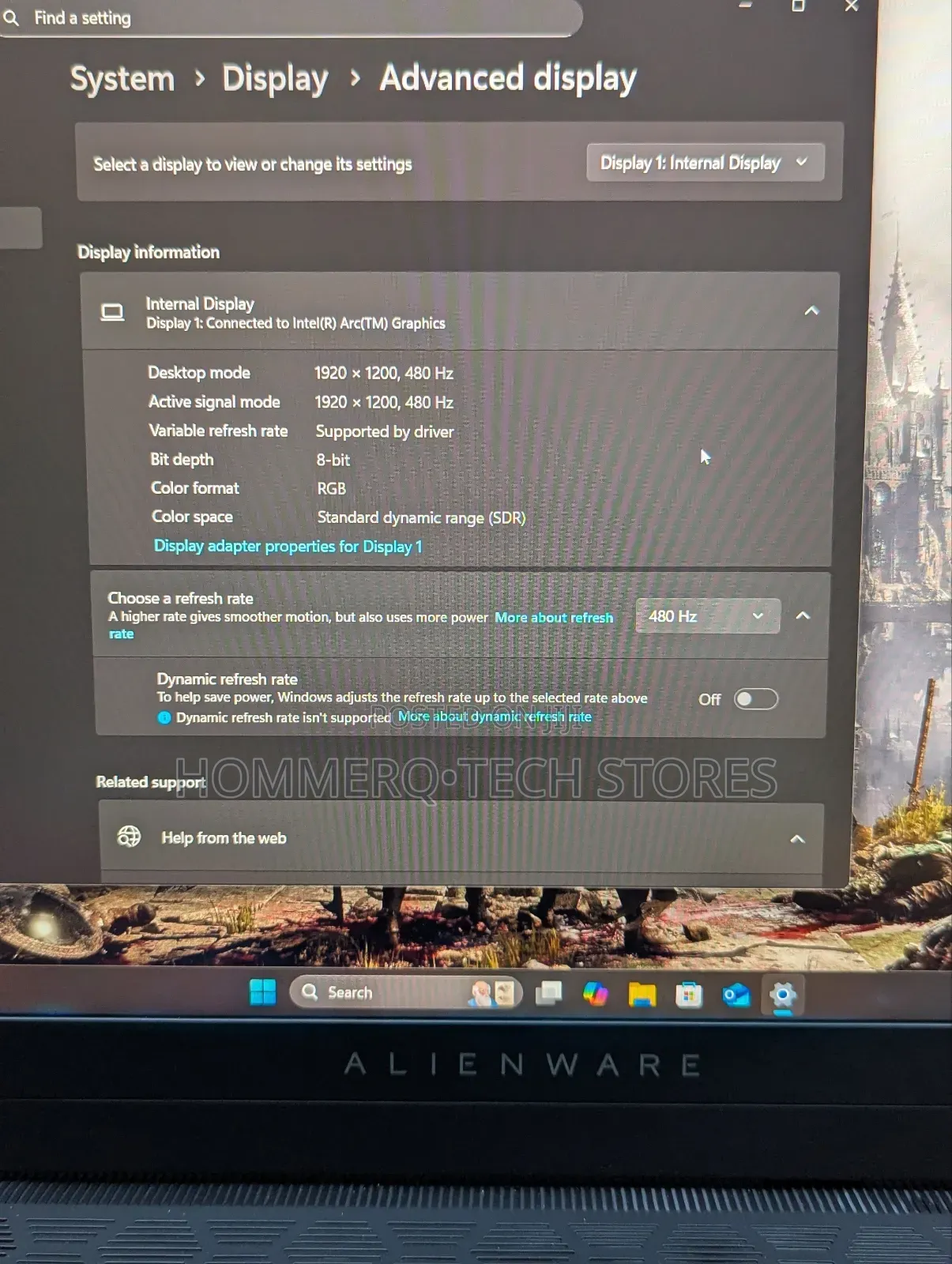 Laptop Dell Alienware X16 R2 32GB Intel Core Ultra 9 SSD 1T