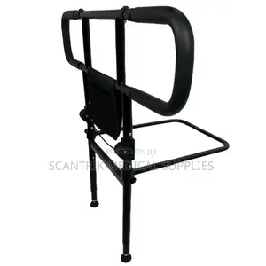Quick-Install Bed Safety Rail With Secure Locking Mechanism