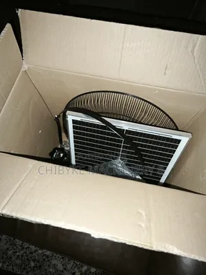 Solar Rechargeable Solid Fan