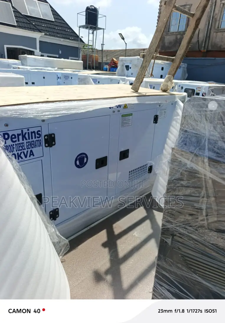 Perkins Engine 50kva Enclosed Diesel Genset