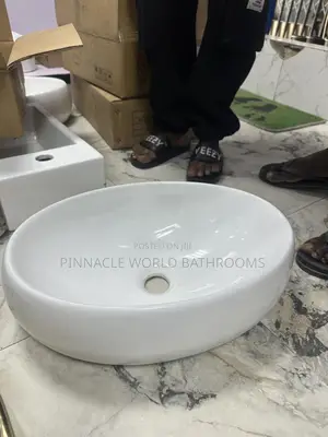 England Countertop Egg Shape Washing Hand Basin