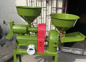 Combined Rice Mill and Grinder Machine