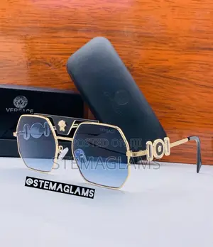 Versace Vintage Glasses, Wide Face Suitable for Retro Full-Rim