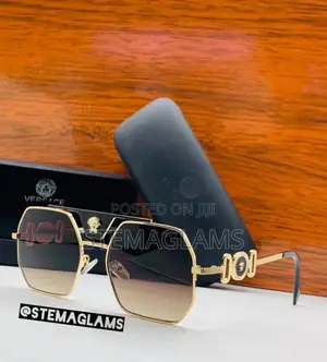 Versace Vintage Glasses, Wide Face Suitable for Retro Full-Rim