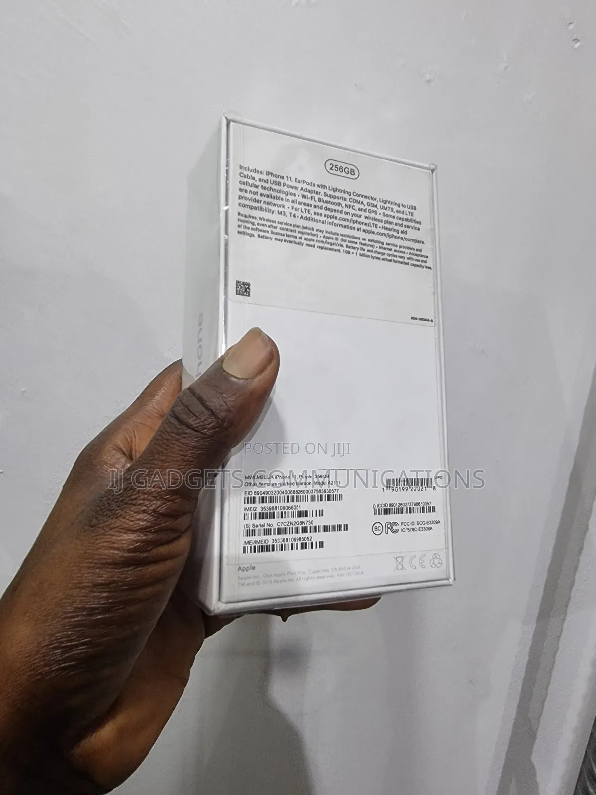 New Apple iPhone 11 256 GB Purple