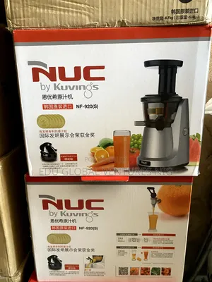 Nuc by Kuvings Commercial Masticating Slow Juicer.
