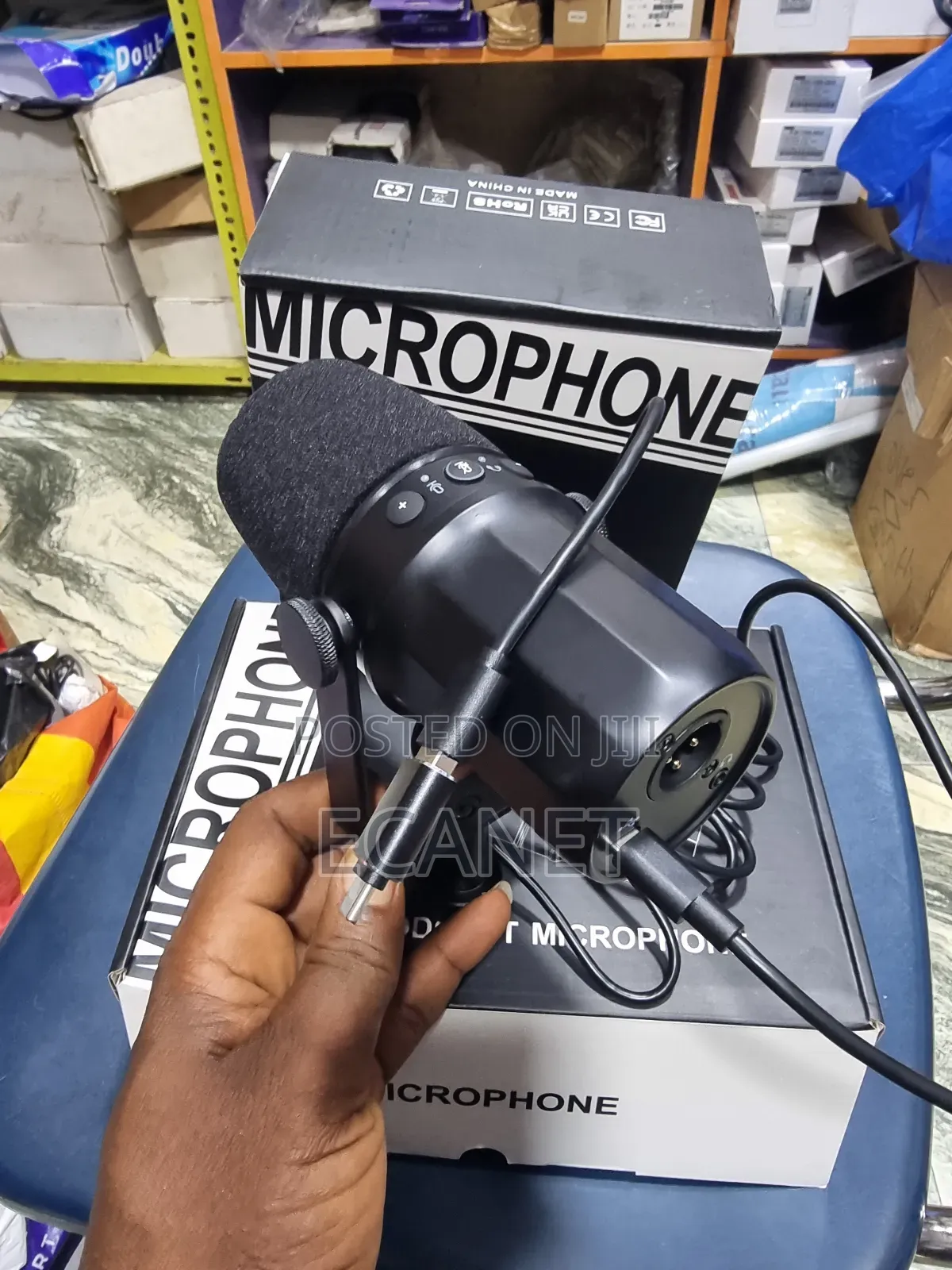 Podcast Microphone With Usb-C