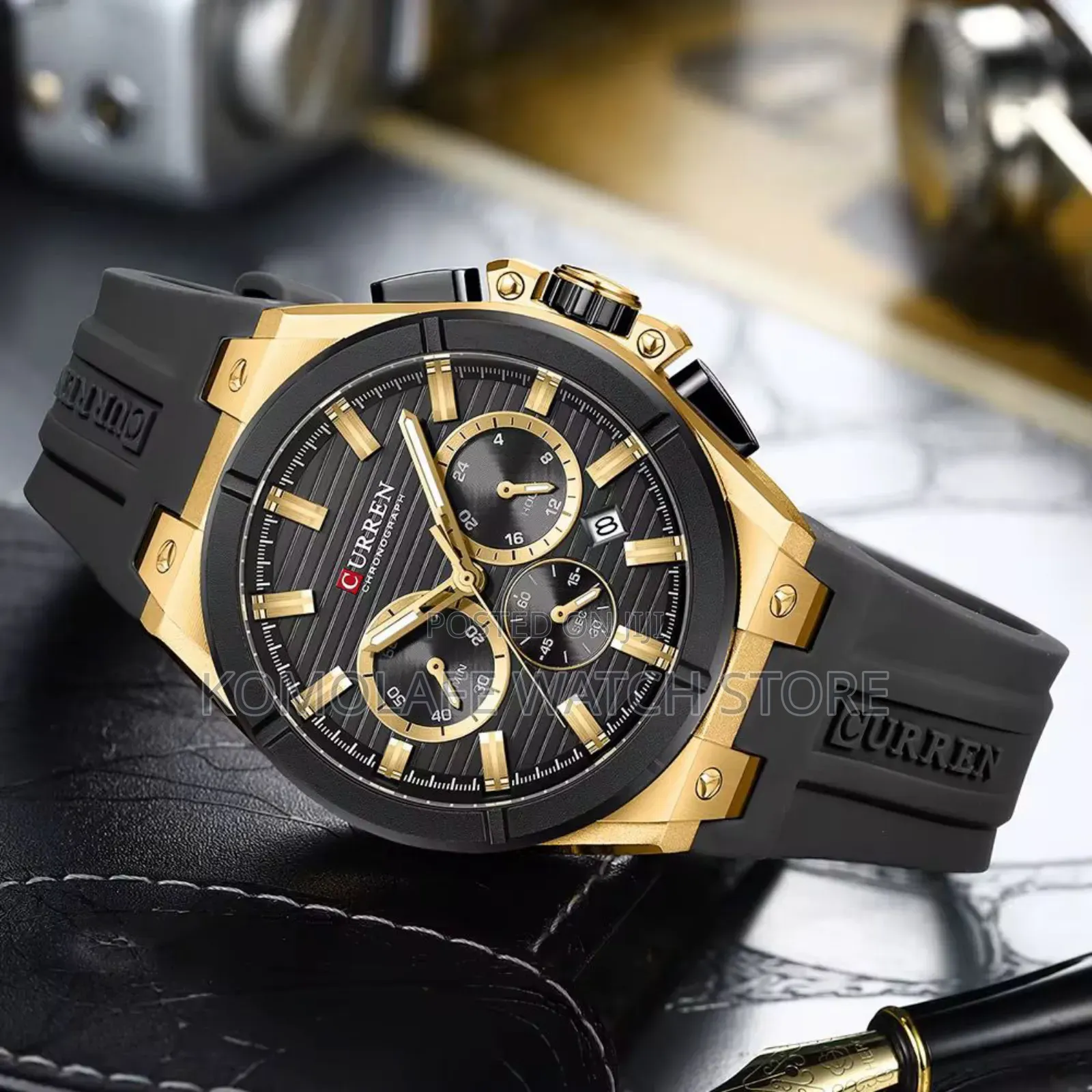 Curren Rubber Strap