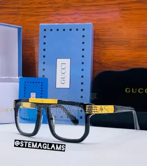 Gucci Large Square Frame Glasses - Lightweight Daily Wear