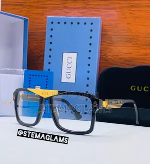 Gucci Large Square Frame Glasses - Lightweight Daily Wear
