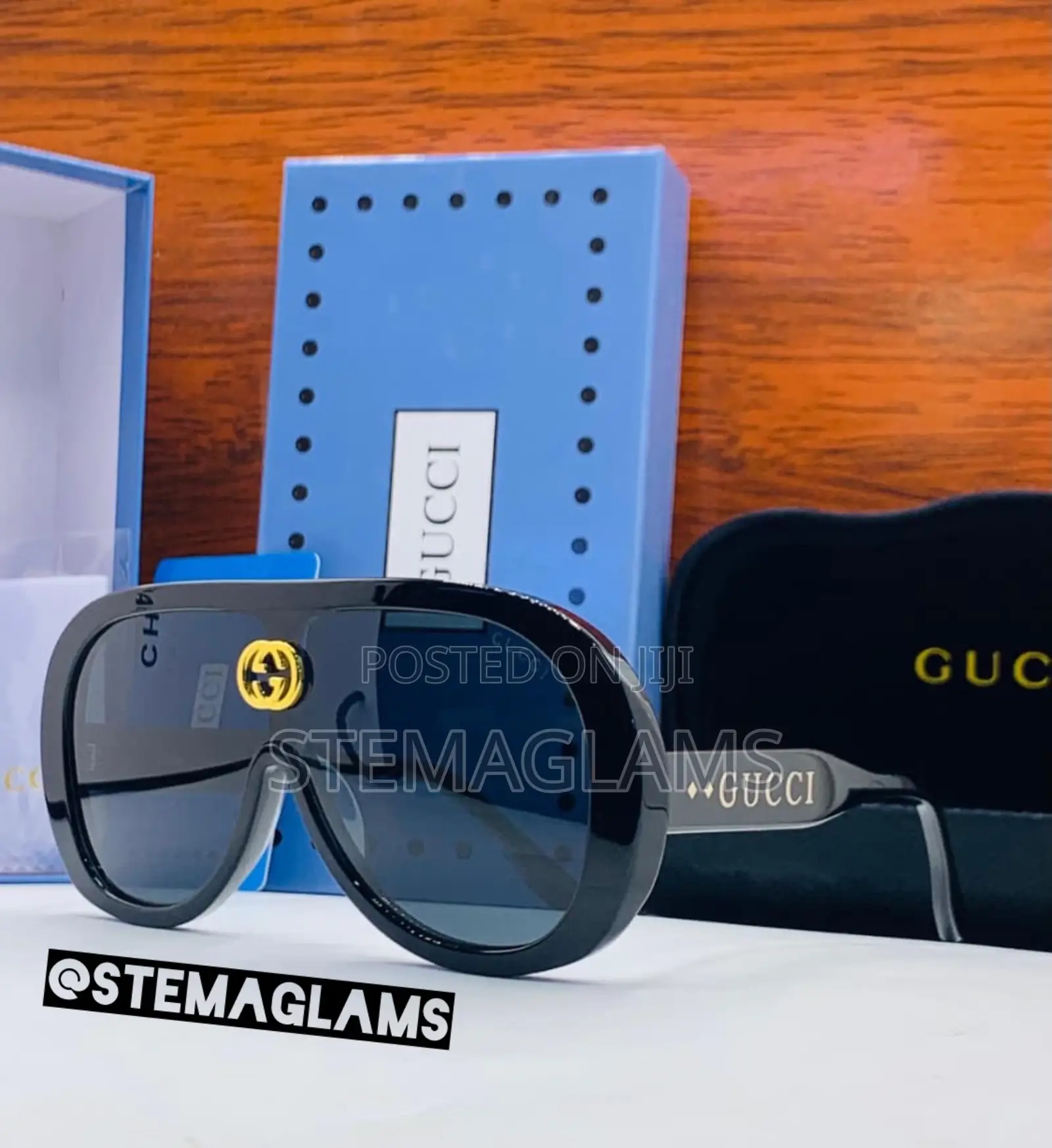 Gucci Large Square Frame Glasses - Lightweight Daily Wear