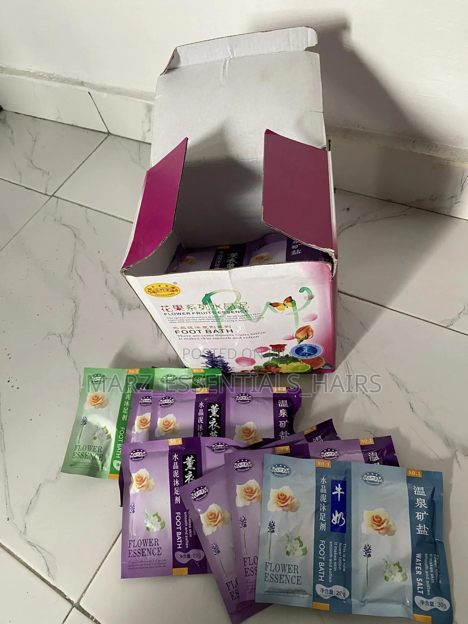 Flower Fruit Essence Foot Bath